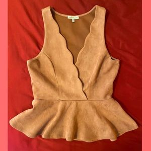2 for $15 / Charlotte Russe Suede Top
